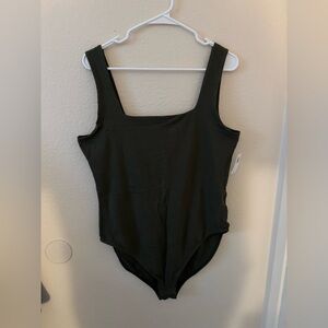 Old navy dark green bodysuit